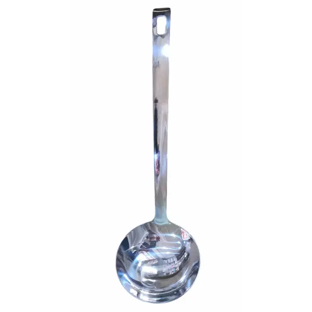 Louche à soupe en inox
